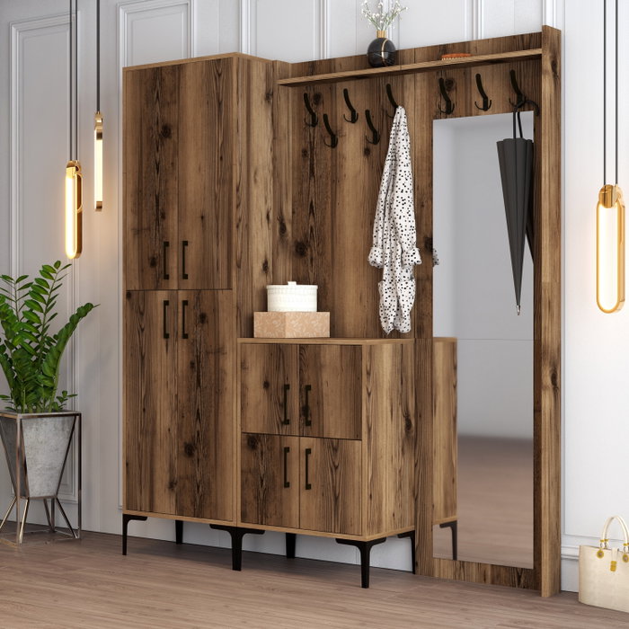 Hanah Home Berlin ABC - Walnut